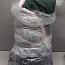 CozyLux King Size Comforter Set Emerald Green, 7 Pieces Pintuck Bed in A Bag Green Comforter King Size, Pinch Pleat Bedding Set with All Season Comforter, Sheets, Pillowcases & Shams, Emerald, King