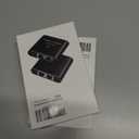 Gigabit Ethernet Splitter 1 to 2 High Speed 1000Mbps, LAN Network Splitter with USB Power Cable, Gigabit RJ45 Internet Ethernet Splitter for Cat 5/5e/6/7/8 Cable [2 Devices Networked Simultaneously]