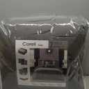 Stratford Park Grey Comforter Set Queen Size, Jacquard with Matching Solid Microfiber Piece Work, All Season 7 Piece Bedding Sets, Bedskirt, Pillow Shams, Home Décor