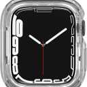 OtterBox Watch Bumper for Apple Watch Series 9/8/7-41mm, Shockproof, Drop proof, Sleek Protective Case for Apple Watch, Guards Display and Edges, Clear 