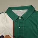 Mens 2026 ST Patricks Day Shirts Clover ST Pattys Day Funny Hat Dwarf Green Printed Short Sleeve Button Down Shirt Flag, M
