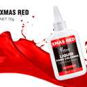Liquid Food Coloring (Xmas Red), 70g 3 Bottles Food-Grade Concentrated Flavorless Food Coloring Set, Vibrant Dye Ideal for Baking Cookies, Cake Decorating, Icing, Fondant, Easter Eggs, DIY Projects (EXP 03/22/30)