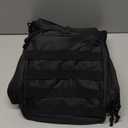 Tactical Range Bag Deluxe Pistol Shooting Range Duffle Bags (Black)
