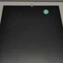 U Brands Magnetic Chalkboard, 14" x 14", Frameless, Premium Matte Surface, Includes Marker and Magnet