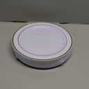 bUCLA 30PCS White and Gold Plastic Dinner Plates Disposable - 10.25inch Premium White Gold Rim Plates, Ideal for Wedding, Party & Thanksgiving