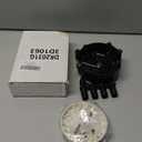 Ignition Distributor Cap and Rotor Kit for Chevrolet GMC Cadillac Vortec V8 5.0L 5.7L 7.4L Automobile Distributor Cap with Brass Terminals Replaces DR474 DR331 1104079, 93441558, 1104051, 1104058 (Black)