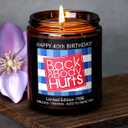 40th Birthday Gifts Women Men, 40th Birthday Decorations for Women Men, Funny 40 Birthday Candle Gifts for Her Him Mom Dad Husband Wife Best Friends Sister, 1986 40 Year Old Gag Gift Ideas