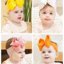 doboi 20pcs Baby Girls Bows Headbands Nylon Hairbands Ribbon Bow Elastic Hair Accessories for Newborns Infants Toddlers and Kids