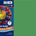 Tru-Ray Construction Paper, 50% Recycled, 12" x 18", Holiday Green, Pack Of 50