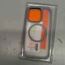 TORRAS Magnetic Shockproof Compatible with iPhone 15 Pro Case, [Military-Grade Drop Tested] [Compatible with MagSafe] Translucent Slim Protective, PC & TPU, Anti-Fingerprint Guardian Mag 2023, Grey