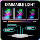 Cocktails Neon Sign Cocktail Glass LED Neon Signs Art Wall Lights for Beer Bar Decor Dimmable USB Powered Martini LED Neon Light for Party, Cocktails Bar, Pub, Night Club, Man Cave Decoration