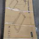 2 in 1 Folding Treadmills for Home Small Office, 2.5HP Walking Pad Treadmill with Handle Bar, 300lbs Capacity, Copmact Protable Treadmill with Smart APPs, 12 HIIT Modes and Touch Screen