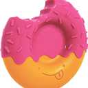 Nylabone Donut Power Chew Toy for Dogs, Dog Toys for Aggressive Chewers, Bacon Glazed Flavor, Large Dogs - Up to 50 lbs, 1 Count