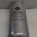 Oversized King Fleece Blanket 120x120 Inches, Seamless Soft Cozy 3D Jacquard Flannel Blanket 10'x10' Extra Large for Bed, Sofa, Couch, Travel & Camping, California King Throw, Dark Grey Leaf