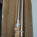 Zenna Home Rustproof Curved Shower Curtain Rod, No Drill Tension or Permanent Mount Adjustable Curved Shower Rod for Bathroom, Easy Install, Rounded for Extra Room, 50 to 72 Inches, Brushed Nickel