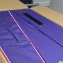 BestMassage Gymnastics Mat Incline Mat Tumbling Mat Folding Gymnastic Tumbling Mat Indoor/Outdoor Exercise Mat Home Gym Yoga Mat with Handle (48 x 24 Inch, Pink)