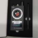 Hidden Camera Detectors, Anti Spy Camera Finder, GPS Tracker Detector, Hidden Devices Detector for Airbnb, Hotels, Bathroom, Home, Office (Black)