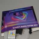 AILBTON 20Ft Neon Rope Lights,Flexible Led Rope Lights Control with App/Remote,Multiple Modes Music Sync Gaming RGB Led Neon Lights for Bedroom Outdoor