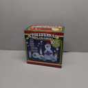 Inflatable Christmas Decorations, SHDEJTG 10FT Snowman Polar Bear Snowball Blow Up Christmas Decorations Outdoor with Colorful Rotating LED Lights, Giant Inflation for Xmas Indoor Lawn Garden