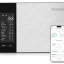 Smart Food Kitchen Scale with Nutritional Calculator, Free App with 19 Nutrients Tracking, Calorie, Marco, Digital Weight Grams and Ounces for Weight Loss, Premium Stainless Steel, 22lb