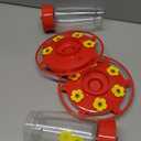 Hummingbird Feeder, 2Pack Hummingbird Feeders for Outdoors Hanging ant and Bee Proof, Humming Birds Feeders for Outside, Plastic Hummingbird Feeder, Humming Bird Feeder 23 OZ