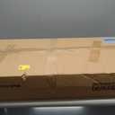 Hadulcet Mobile Standing Desk Adjustable Height, Rolling Desk Stand Up Desk, Mobile Laptop Desk, Rolling Computer Desk with Charging Station, Portable Desk with Wheels, Rustic Brown