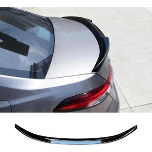 Spoiler for Corolla 2020-2025 Without Drilling ABS Rear Trunk Spoiler Wing for Corolla Sedan(Not Fit Hatchback Model) (Glossy Black)