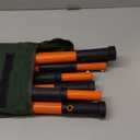 VEVOR Manual Pole Saw, 7.3-27 ft Extendable Tree Pruner, Sharp Steel Blade High Branches Trimming, Manual Branch Trimmer with Lightweight 8 Fiberglass Handles, for Pruning Palms and Shrubs