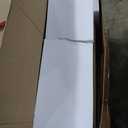 Garvee Tall Kitchen Pantry Cabinet, 70" Pantry Storage Cabinet with Countertop, Fluted Kitchen Hutch Cabinets with Doors and Drawer, Freestanding Cupboard for Dining Room, Living Room, Antique White