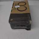 Elevated Ceramic Dog Bowl Set - Raised Feeding Bowls with Non-Slip Bamboo Stand - Small Pet Dishes for Food and Water - Ideal for Cats and Puppies - 16.23 OZ - 2 Cups - 480 ML (White)