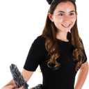 Funny Party Hats Wolf Costume Accessories - Halloween Costume Ears - Wolf Ears & Tail Set (Gray)