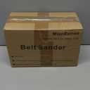 18V Belt Sander Cordless with Dust Bag Electric Sander Tool for Wood with 6 Variable-Speed Control, Hand Sander with Vacuum Dust Collector for Woodworking Metal Working