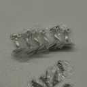 HOME MASTER HARDWARE Hand Rail Brackets, Stair Railing Bracket Heavy Duty Hardware for Stairways, Home or Office Staircase Support Handrail Brackets, Satin Nickel (6 Pack)