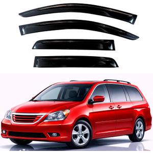 KPY Rain Guards Fit for 2005-2010 Honda Odyssey, Out-Channel Window Visors Vent Wind Deflectors 4PC, Car Accessories for 05-10 Odyssey
