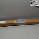 Ivilon Drapery Treatment Window Curtain Rod - Square Design 1 1/8 Rod. 120 to 240 Inch - Black