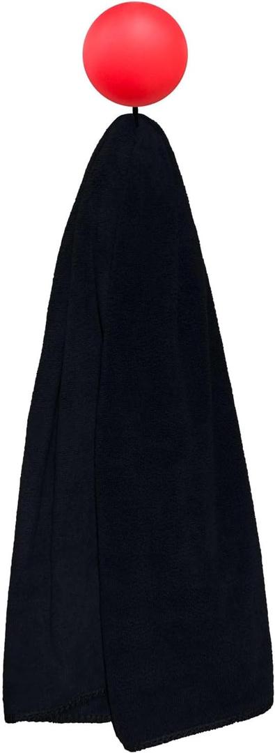 Baseball&Softball Pitching Towel Trainer for Fastball, Changeup, Curveball Precision and Power, Portable Versatile Drill Tool for Consistent Form and Performance Improvement (Red)