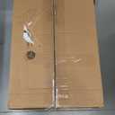 IRIS USA 94 Qt Stackable Plastic Storage Bins with Lids, 4 Pack - BPA-Free, Made in USA - Garage Organizing Solution, Latches, Durable Nestable Containers, Secure Pull Handle - Black/Yellow