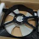 AC A/C Condenser Radiator Cooling Fan Assembly Replacement for Honda Civic 2001-2005 HO3113114 620-220 610380 Driver Left Side