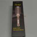 Round Brush for Blow Drying, Nano Thermal Ceramic & Ionic Tech Hair Brush with Boar Bristles, Professional Round Barrel Brush for Styling, Curling & Straightening by Sndyi (2.9 Inch, Barrel 1.7 Inch)