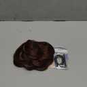 FESHFEN Messy Bun Hair Piece - Elastic Wavy Curly Hair Bun Scrunchies Extensions Synthetic Chignon Hairpieces for Women Girls, Dark Auburn 1 PCS