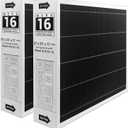 20x25x5 MERV 16 Air Filter, Carbon-Efficient Furnace Air Filter Compatible with Lennox 6675 and Lennox HCC20-28 Healthy Climate Furnace Filter for HVAC System, Replaces Part HCF20-16, 2 Pack
