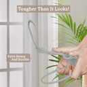 Utopia Home Plastic Hangers 50 Pack - Perfect Space Saving Clothes Hanger - Durable and Strong - Perfect Closet Organizers with Shoulder Grooves (Grey) (Gray)