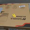 SANSUI 22 Inch 120Hz Monitor, FHD Computer Monitor 4000:1 Contrast Ratio with Adaptive Sync, HDR 100% sRGB, HDMI x 2, VESA Mount, Eye Care for Home/Office (ES-22X3AH, One HDMI Cable Included). (Black)