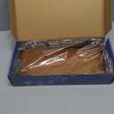 Toilet Paper Basket, 13 Inch Bathroom Basket Toilet Tank Tray Organizer Storage for Toiletries, Living Room and Kitchen (Walnut)