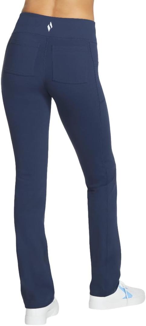 Skechers Women's Go Walk OG Mid Rise Pants (Medium, Navy)