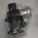 KEOUKE Rotary Cheese Grater Hand Crank Transparent - Shredder Slicer Grinder 3 Stainless Steel Blades, Stable Suction, Labor-Saving Handle, Safe Kitchen Tool for Cheese, Vegetable, Nuts, Chocolate