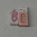 8Bitdo Zero 2 Bluetooth Key Chain Sized Mini Controller for Nintendo Switch, Windows, Android and macOS , Pink Edition