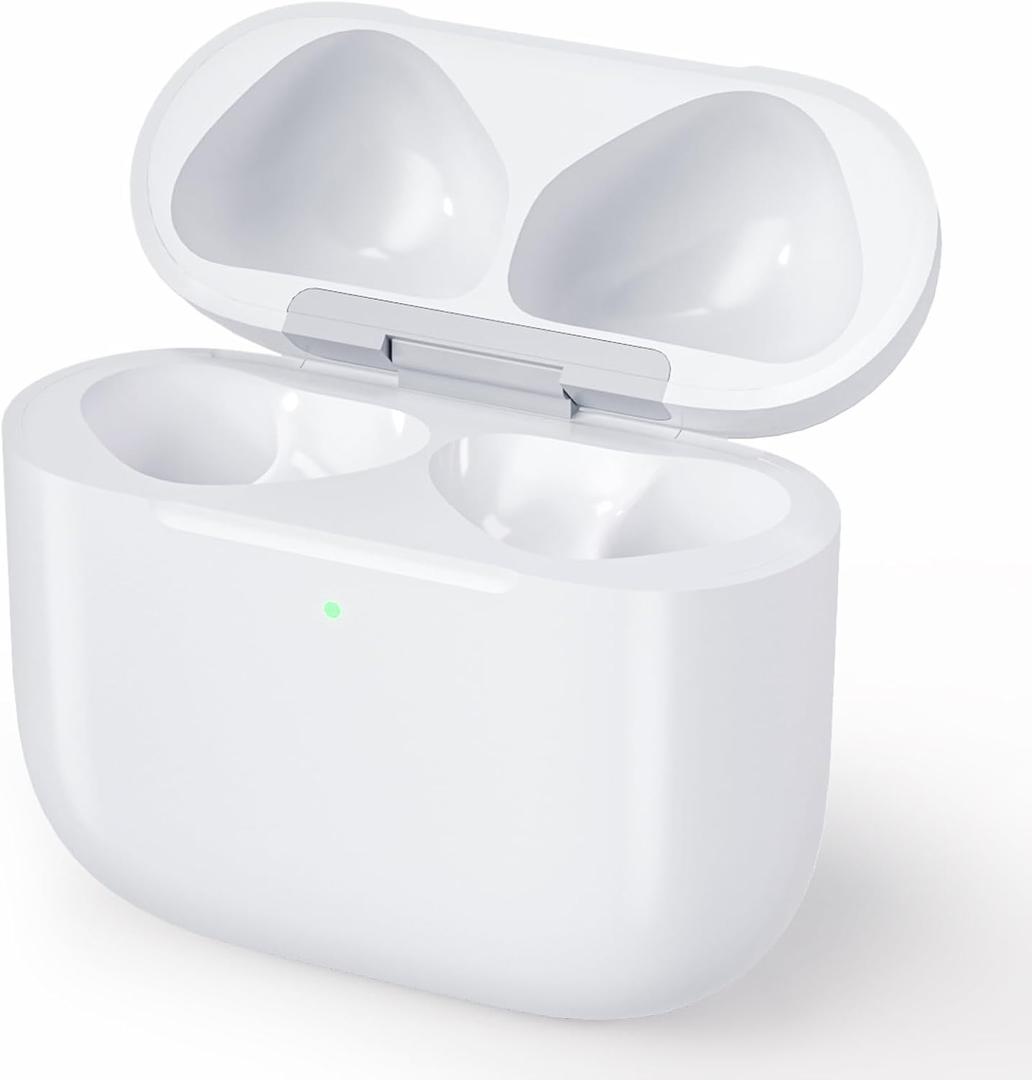 Wireless Charging Case Compatible with AirPods 4th Generation, USB-C Port Charger Case Replacement with Sync Button, No Earbuds