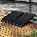 KOLOTOOL Portable Wheelchair Ramp Black 2FT 800 lbs Non-Slip Threshold Ramps Handicaps Ramps Aluminum Folding Ramps Wheel Chair Ramp for Home Steps Doorways Stairs Scooter 24" Lx 29.2" Wx2H