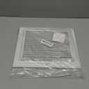 HVAC Premium 8'' x 10'' or 10'' x 8'' Cube Core Eggcrate Return Air Grille - Aluminum Rust Proof - HVAC Vent Duct Cover - White [Outer Dimensions: 9.75 x 11.75]